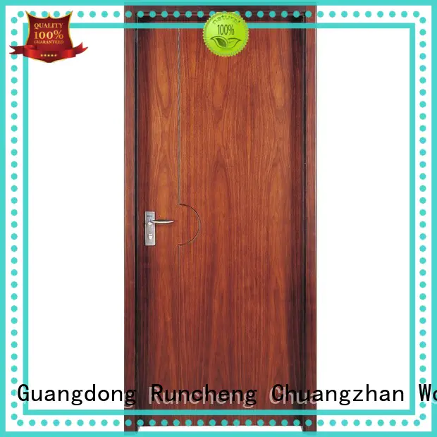 Runcheng Chuangzhan wood effect composite door company for hotels