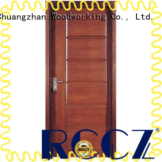 Runcheng Chuangzhan Custom solid composite wooden door manufacturers for hotels