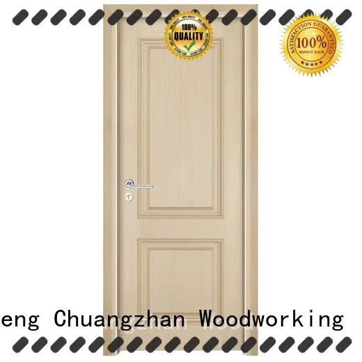 eco-friendly wood effect composite door modern factory for offices