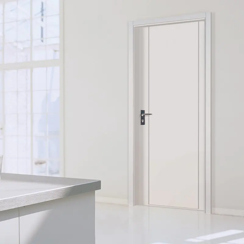 PP004  Internal white MDF composited wooden door