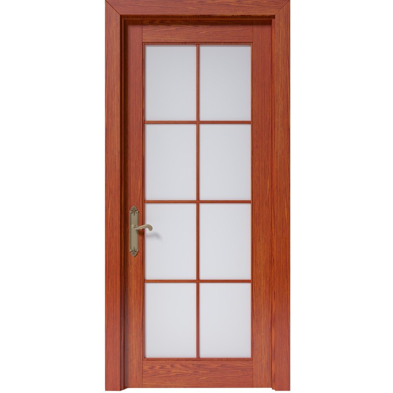 CK010 Interior veneer composited modern design wooden door