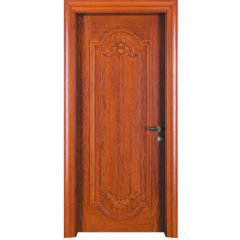 D024  Interior veneer composited modern design wooden door