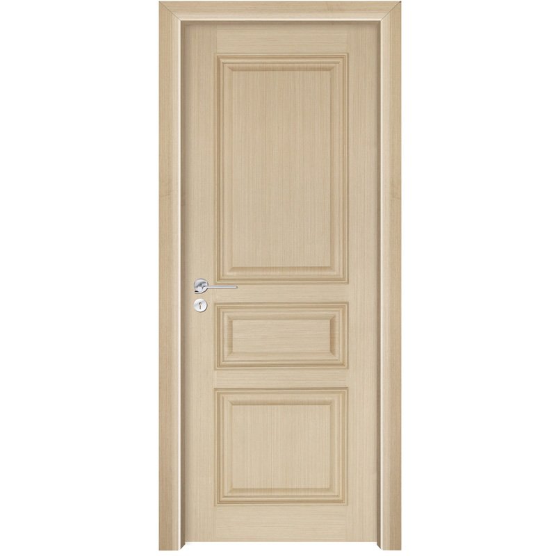 Runcheng Woodworking GK002  Interior veneer composited modern design wooden door Solid  Wood  Composite Door image36