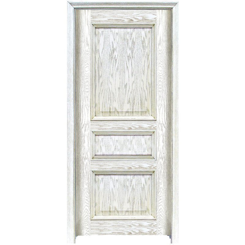 Runcheng Woodworking GK002  Interior veneer composited modern design wooden door Solid  Wood  Composite Door image36
