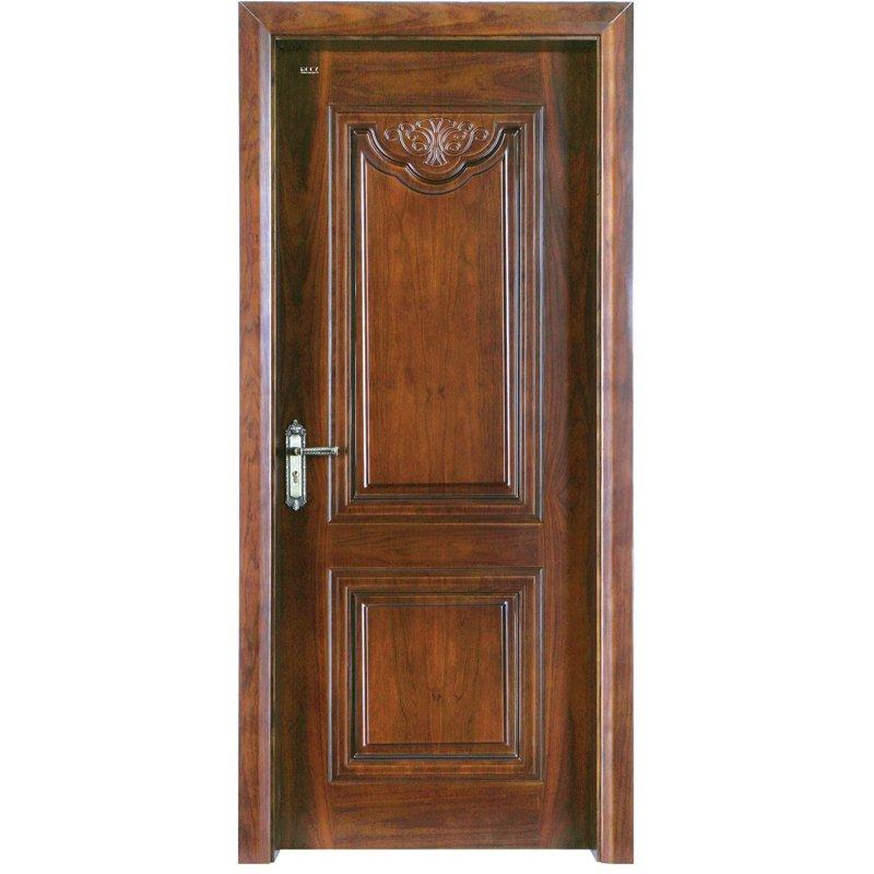 K002  Interior veneer composited modern design wooden door