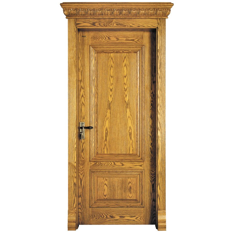 X035 Interior veneer composited modern design wooden door