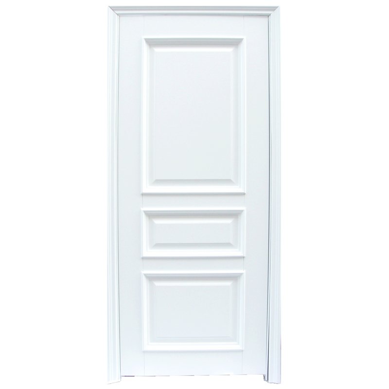 X044 Interior veneer composited modern design wooden door