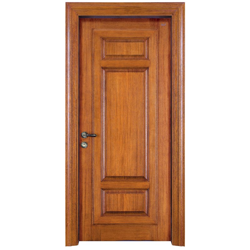 X052 Interior veneer composited modern design wooden door