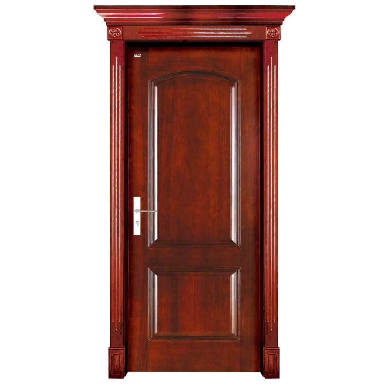 Runcheng Woodworking S001 Interior pure solid wooden door Solid  Wood  Door image9