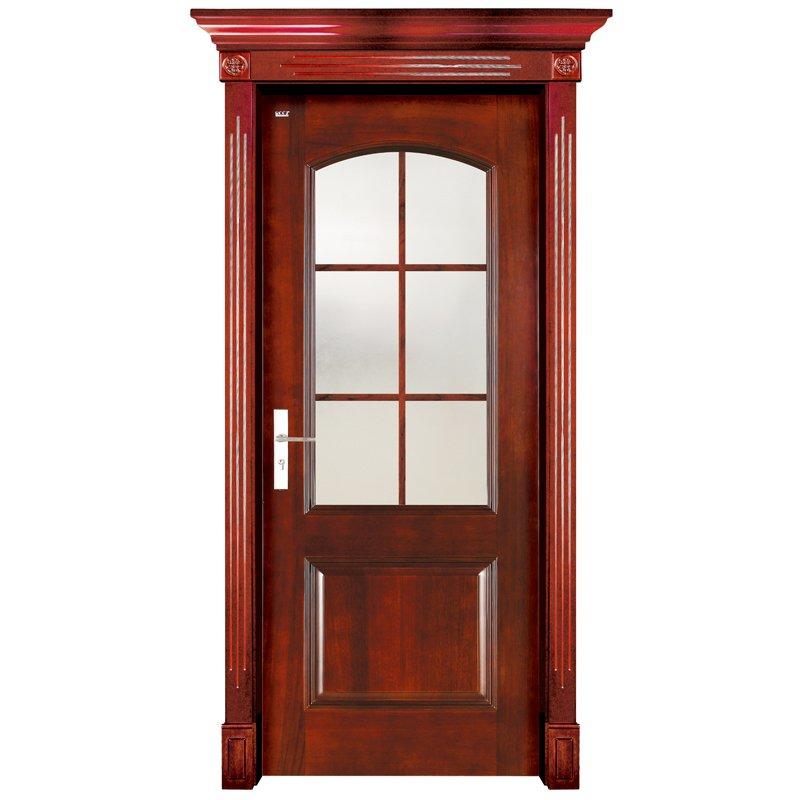 S001-3 Interior pure solid wooden door