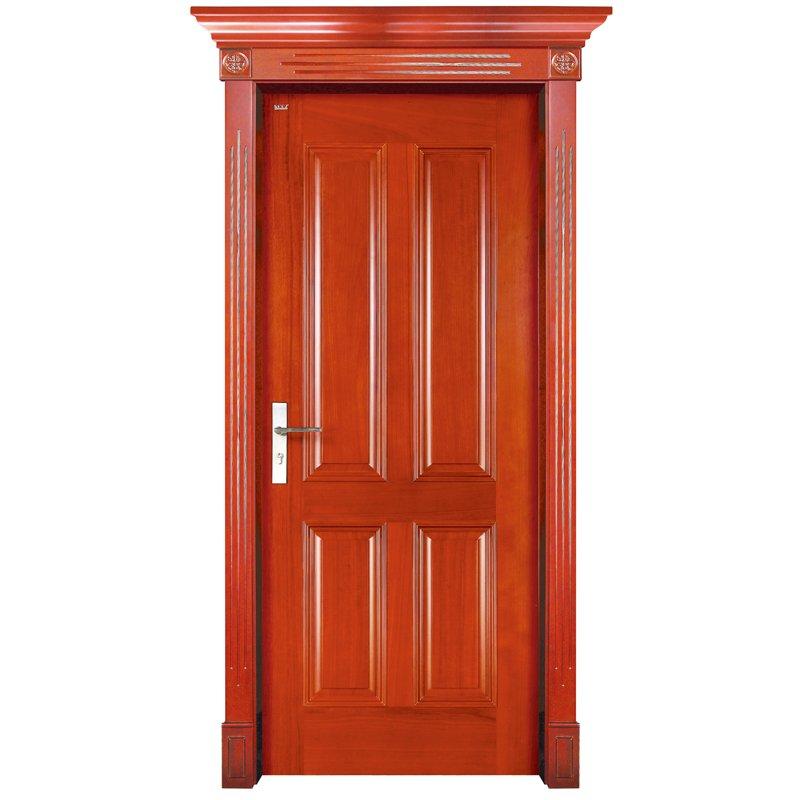 S002 Interior pure solid wooden door