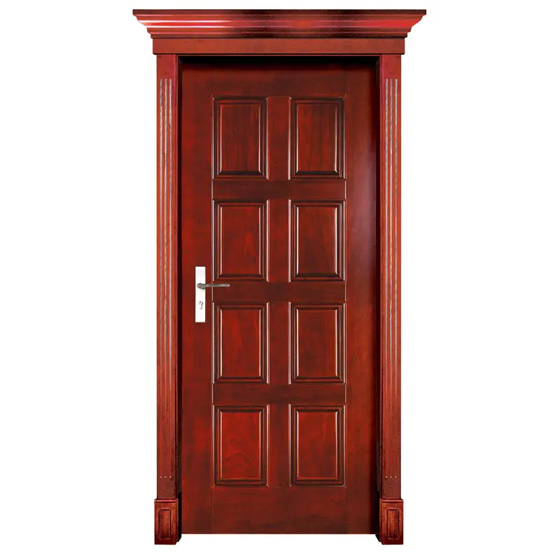 S003 Interior pure solid wooden door