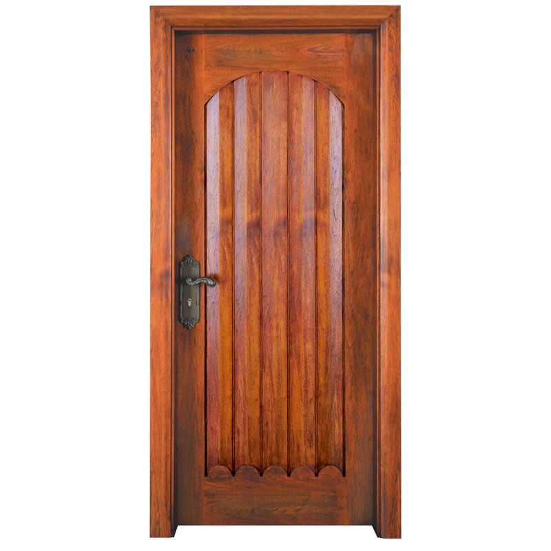 Runcheng Woodworking S033Y Interior pure solid wooden door Solid  Wood  Door image1