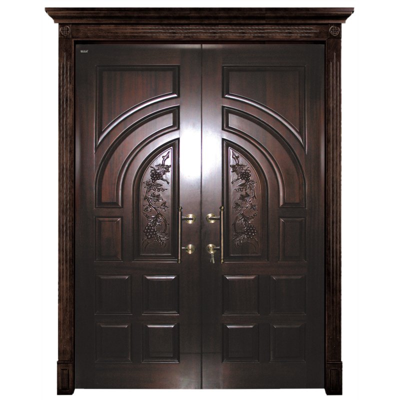 Runcheng Woodworking D005Y-0 Interior pure solid wooden door Double  Door image10