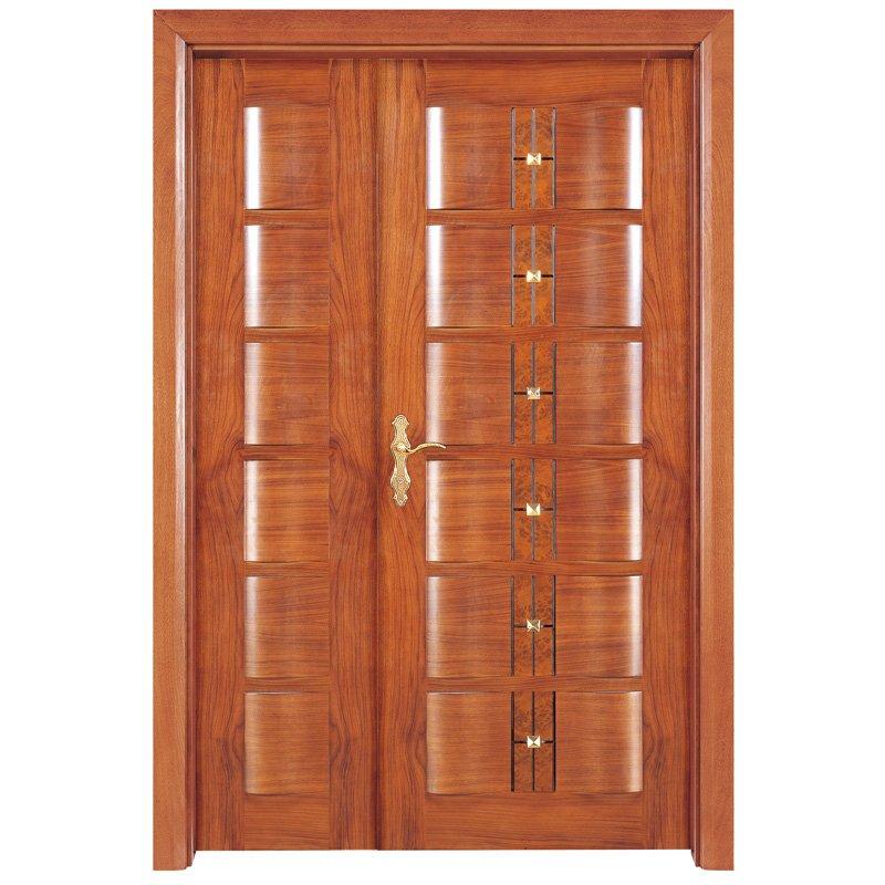 X019-1 Interior veneer composited modern design wooden door
