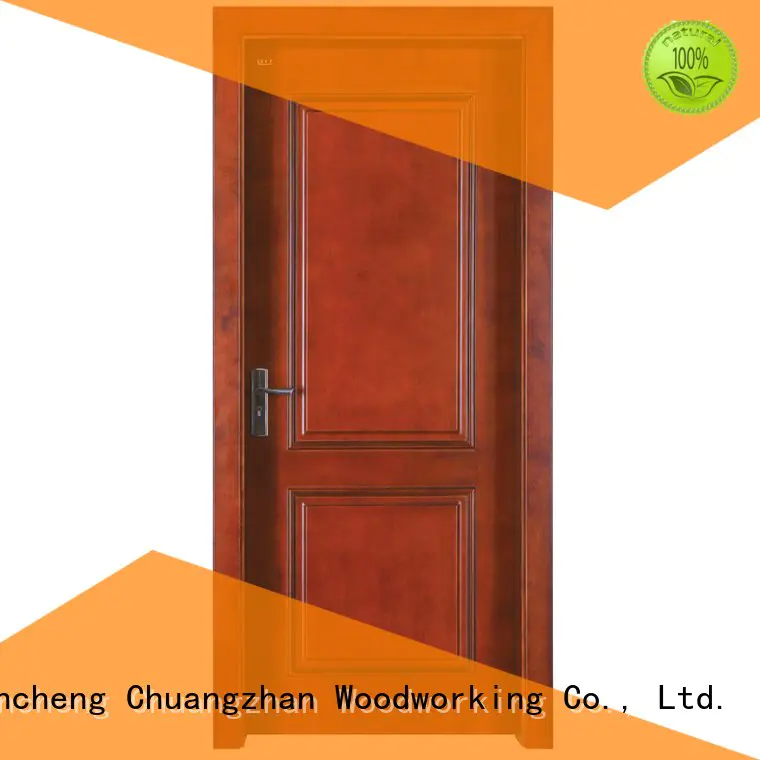Runcheng Woodworking Brand wooden solid solid wood composite doors modern design