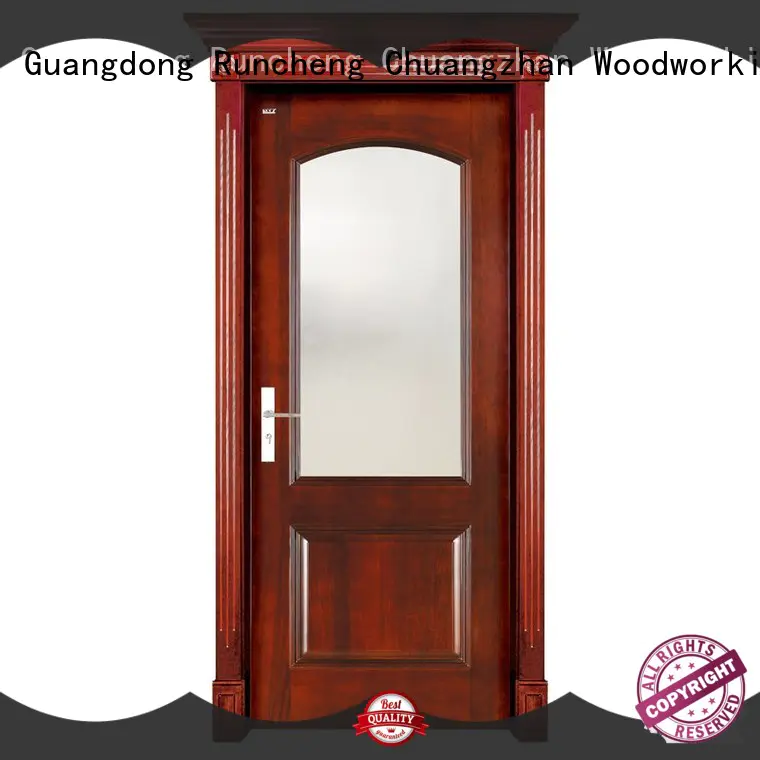 eco-friendly interior wood doors wooden wholesale for hotels