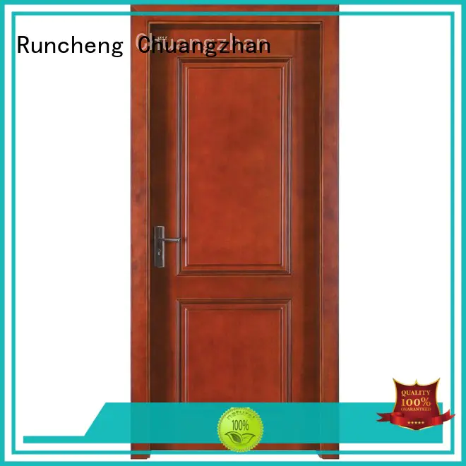 Runcheng Chuangzhan composited wooden moulded doors factory for villas