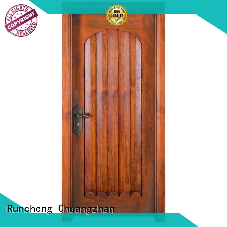 Runcheng Chuangzhan eco-friendly solid wood interior doors wholesale for homes