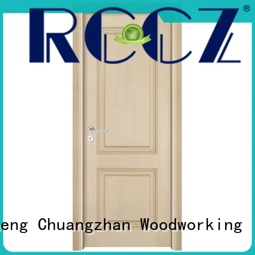 Runcheng Chuangzhan eco-friendly solid wood composite doors Suppliers for offices