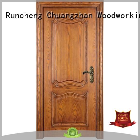 wooden kitchen cabinet doors design composited Runcheng Woodworking Brand