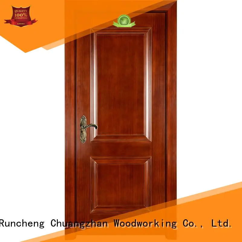 Runcheng Chuangzhan attractive solid wood composite doors manufacturers for indoor