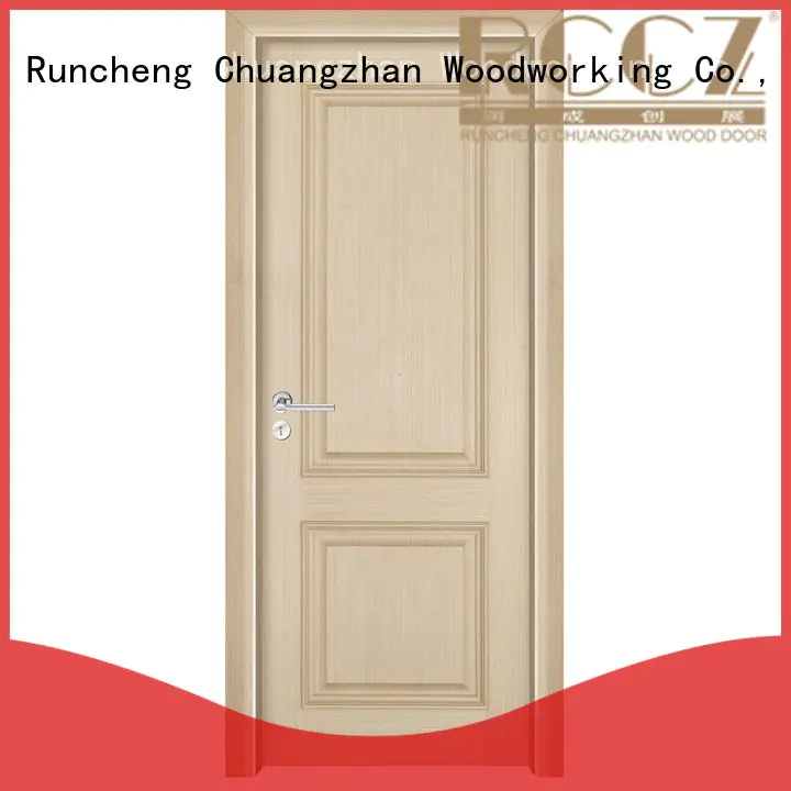 solid wood bedroom composite door pure composited solid Runcheng Woodworking