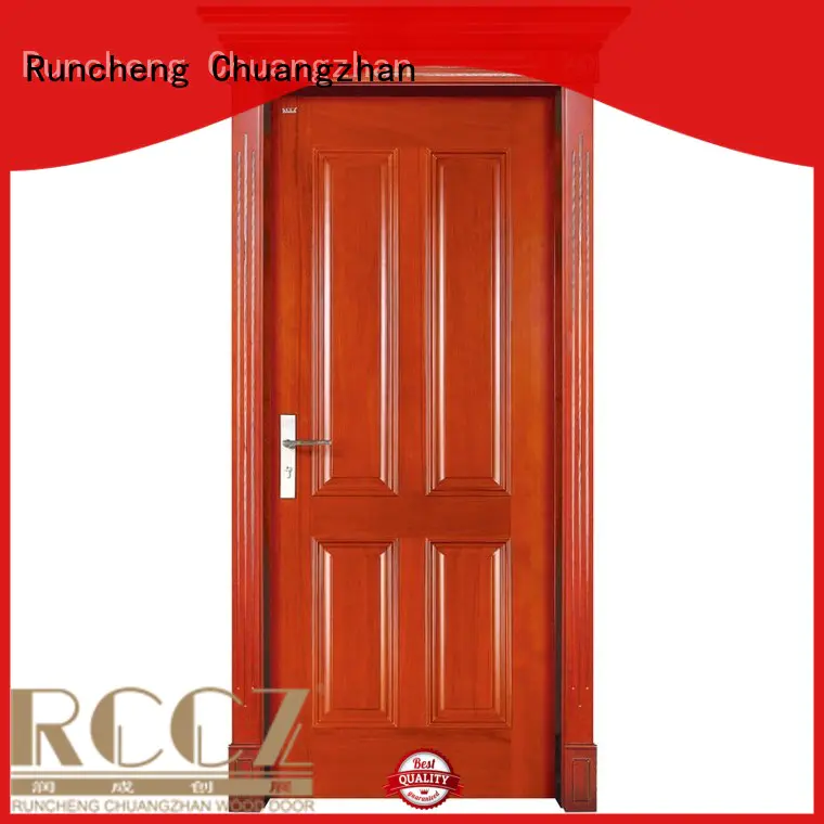 Runcheng Chuangzhan well-chosen solid wood doors supplier for indoor