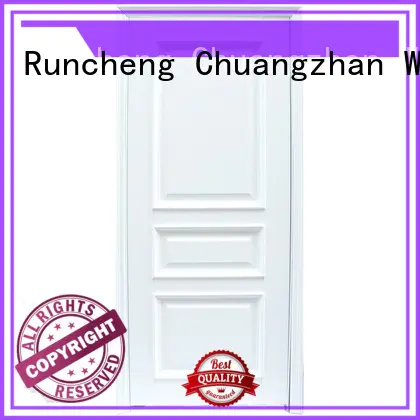 Runcheng Woodworking Brand design veneer wooden kitchen cabinet doors pure
