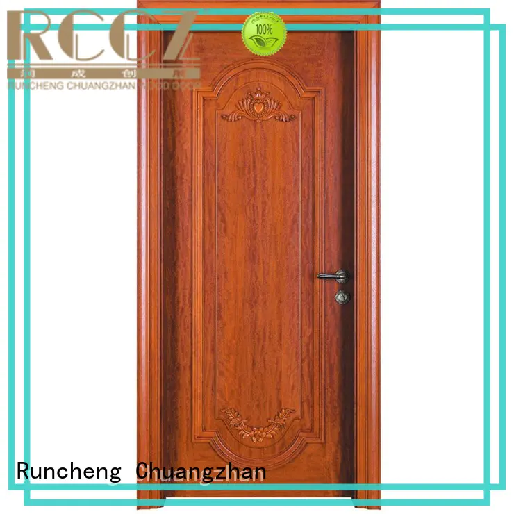 Custom wood composite door for business for indoor