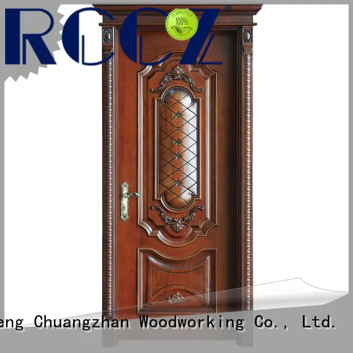 Runcheng Chuangzhan wood composite front doors for business for offices