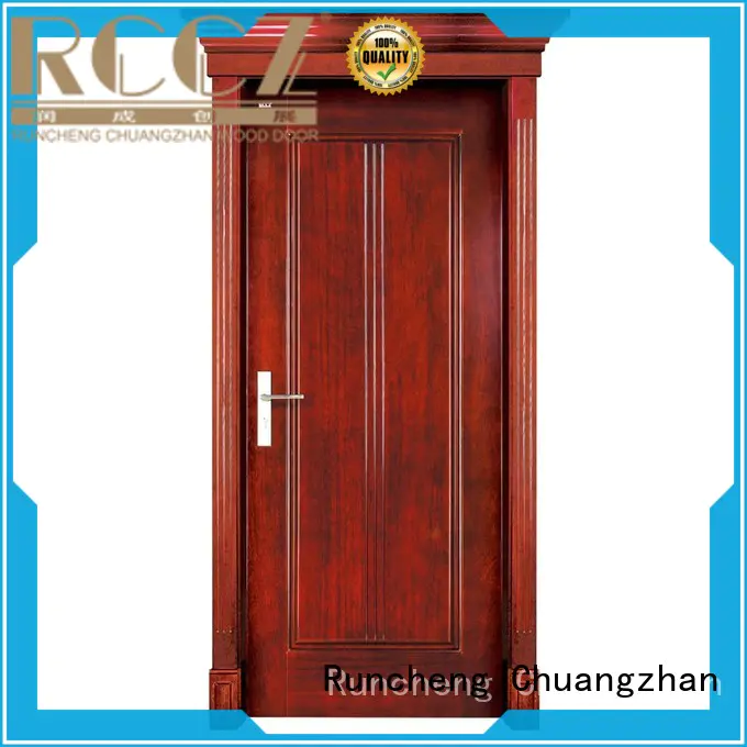 Runcheng Chuangzhan solid interior wood doors for sale supplier for indoor