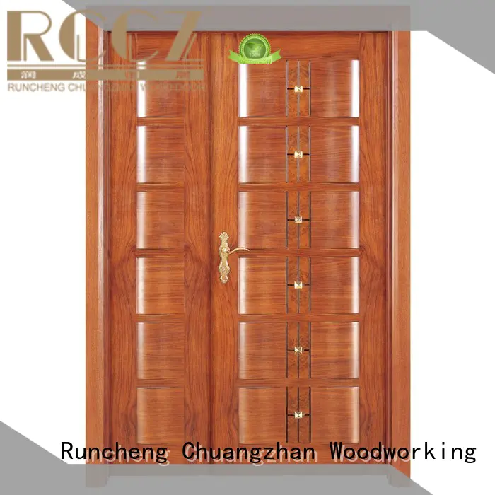 wooden double glazed doors wooden supplier for indoor