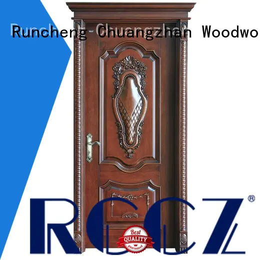 Runcheng Chuangzhan design rosewood composite door for business for indoor