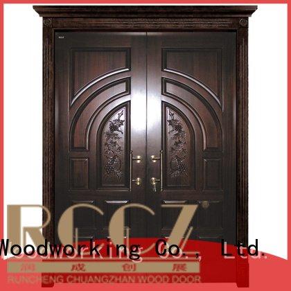 modern double door interior double doors Runcheng Woodworking