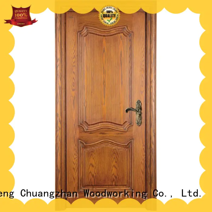Runcheng Chuangzhan Custom wood composite front doors manufacturers for homes