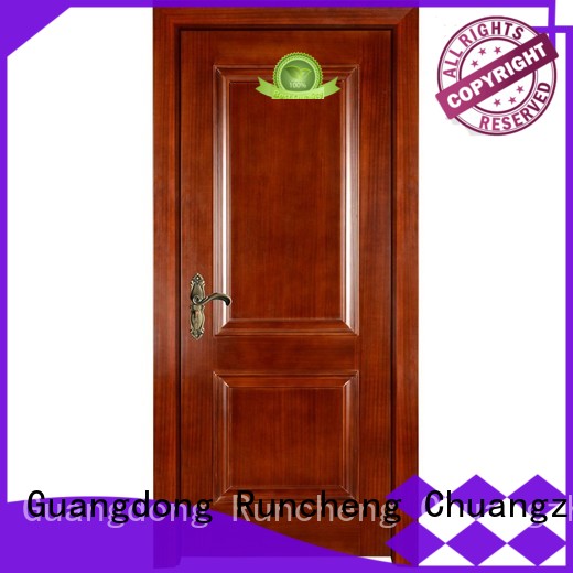 Runcheng Chuangzhan high-grade wood composite front doors Suppliers for villas
