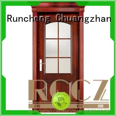 Runcheng Chuangzhan interior all wood doors series for hotels