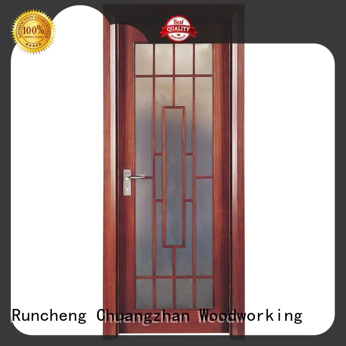 Runcheng Chuangzhan modern rosewood composite door Supply for indoor