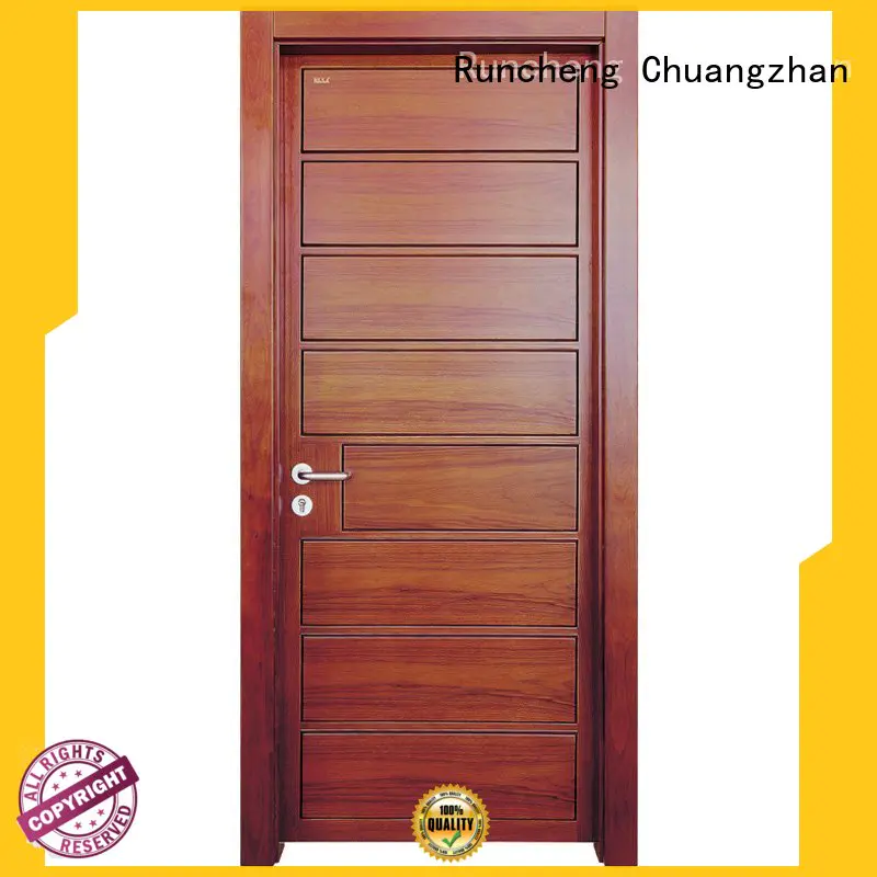 High-quality wood effect composite door design factory for homes