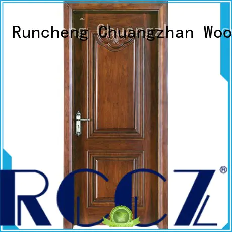 Runcheng Chuangzhan professional solid wood door designs manufacturers for villas