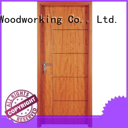 Quality solid wood bedroom composite door Runcheng Woodworking Brand k008 solid wood composite doors