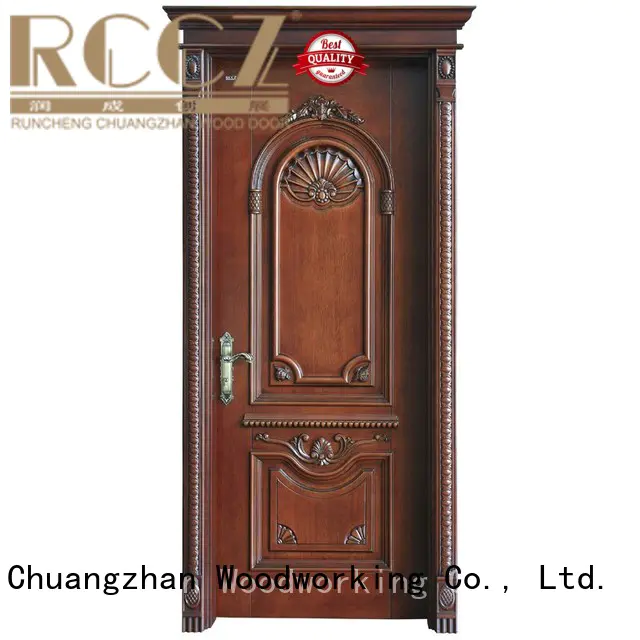 high-grade wood composite front doors composited Supply for homes