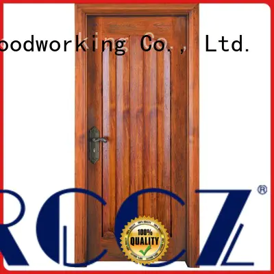 Runcheng Chuangzhan residential custom wood entry doors wholesale for hotels