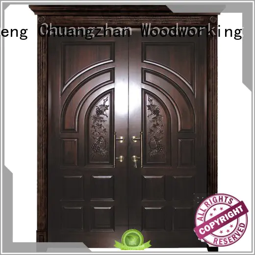 Runcheng Chuangzhan New double entrance doors factory for hotels