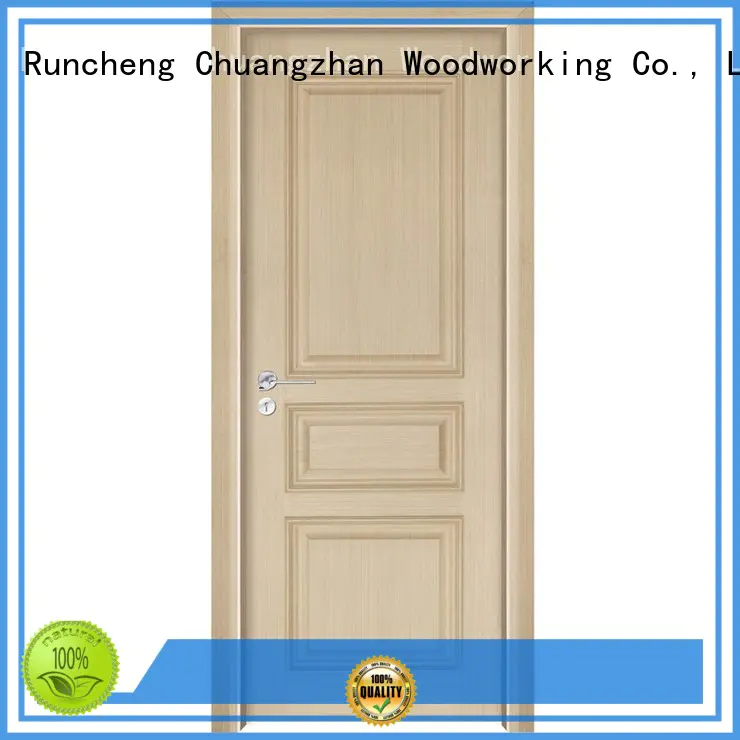 veneer design modern Runcheng Woodworking Brand wooden kitchen cabinet doors factory