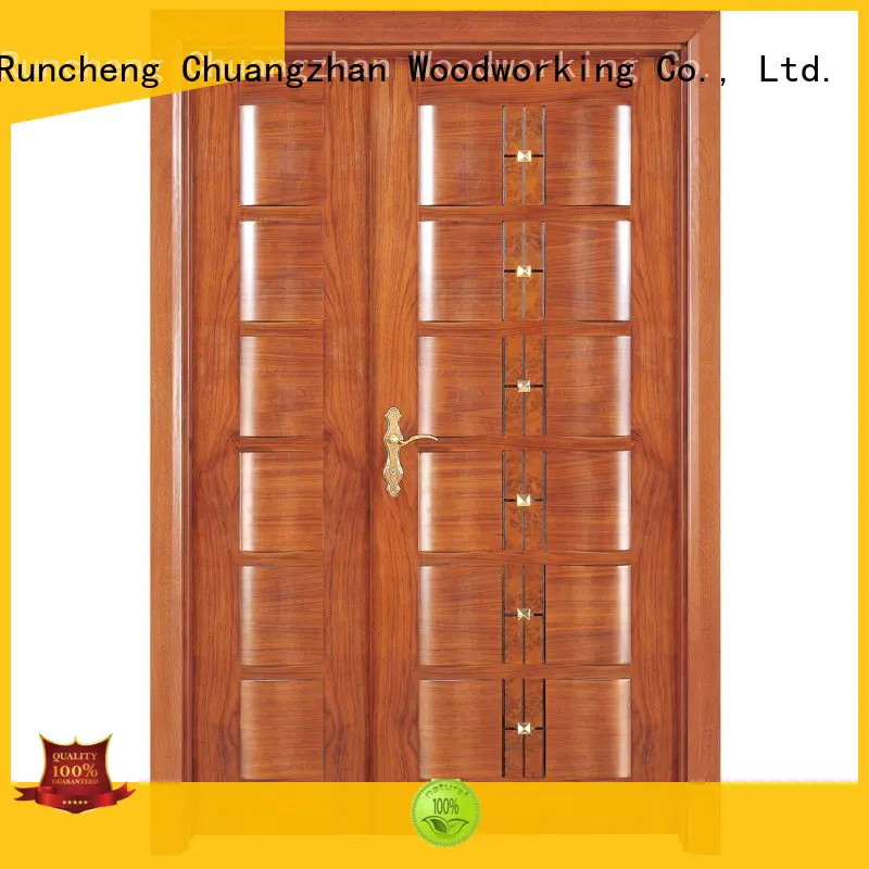 high-quality double front doors double with novel design for indoor