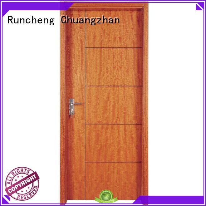 Runcheng Chuangzhan attractive wood effect composite door for business for offices