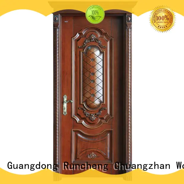 Runcheng Chuangzhan wooden moulded doors supply for hotels