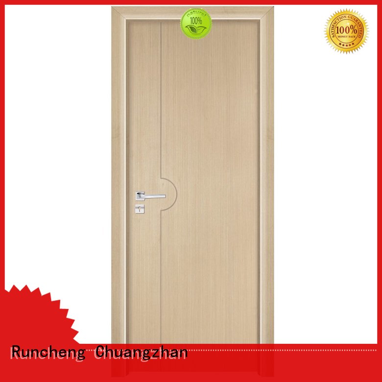 Runcheng Chuangzhan eco-friendly solid composite wooden door company for indoor